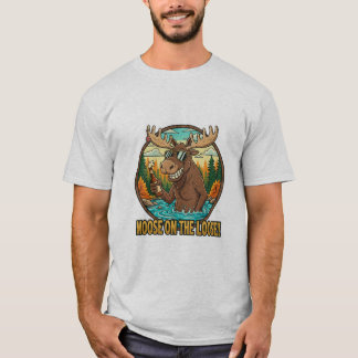 Elch auf freiem Fuß T-Shirt