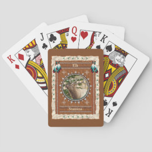 Elch - Ausdauer - Klassische Spielkarten