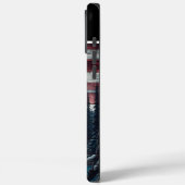 Elch & Berg unter den Sternen Case-Mate iPhone Hülle (Rückseite / Links)