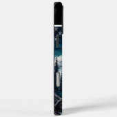 Elch & Berg unter den Sternen Case-Mate iPhone Hülle (Rückseite / Rechts)