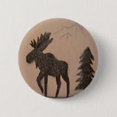 Elch Button (Vorderseite)