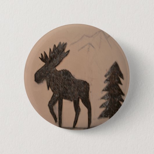 Elch Button (Vorderseite)
