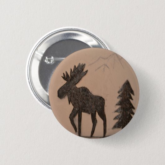 Elch Button (Vorne & Hinten)