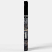 Elch Carving mit Namen Case-Mate iPhone Hülle (Rückseite / Rechts)