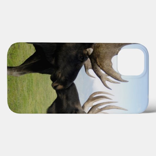 Elch Case-Mate iPhone Hülle (Rückseite (Horizontal))