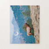 Elch (Cervus Elephus) Bull röhrt Puzzle (Vertikal)