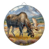 Elch-Dartboard Dartscheibe (vorne)
