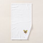 Elch Design Monogramm Badhandtuch Set (Handtuch)