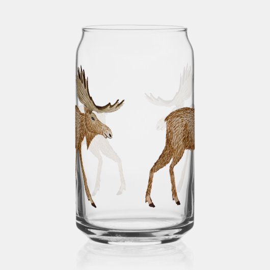 Elch Drink Glas (Links)