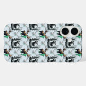 Elch Elch Antlers Deer Muster Design Case-Mate iPhone Hülle (Rückseite (Horizontal))