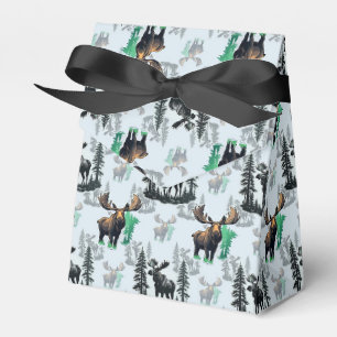 Elch Elch Antlers Deer Muster Design Geschenkschachtel
