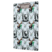 Elch Elch Antlers Deer Muster Design Klemmbrett (Links)
