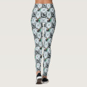 Elch Elch Antlers Deer Muster Design Leggings (Rückseite)