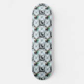 Elch Elch Antlers Deer Muster Design Skateboard (Vorderseite)