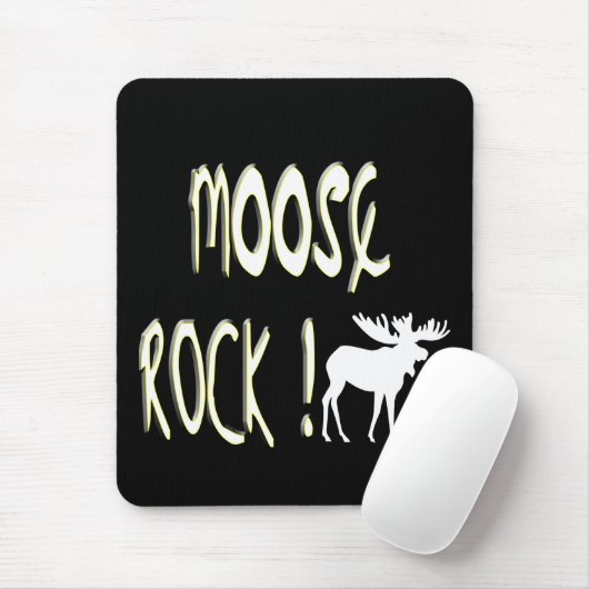 Elch-Felsen! Mousepad (Mit Mouse)