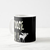 Elch-Felsen! Tasse (Vorderseite Links)