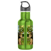 Elch-Flasche, Moose-Bottle Edelstahlflasche (Rückseite)