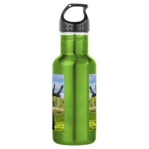 Elch-Flasche, Moose-Bottle Edelstahlflasche