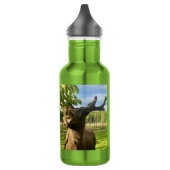 Elch-Flasche, Moose-Bottle Edelstahlflasche (Links)