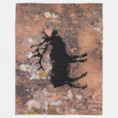 Elch Fleecedecke (Vorderseite)