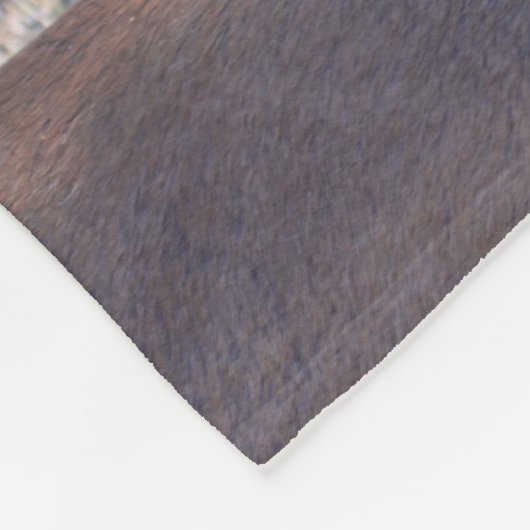 Elch Fleecedecke (Ecke)