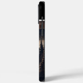 Elch & Gebirge-Zeichen Case-Mate iPhone Hülle (Rückseite / Links)