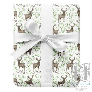 Elch-Geschenkpapier Geschenkpapier