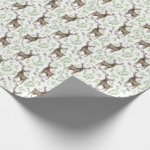 Elch-Geschenkpapier Geschenkpapier (Ecke)