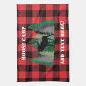 Elch Geschirrtuch (Vertikal)