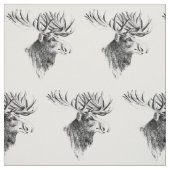 Elch-Gewebe Stoff (Muster)
