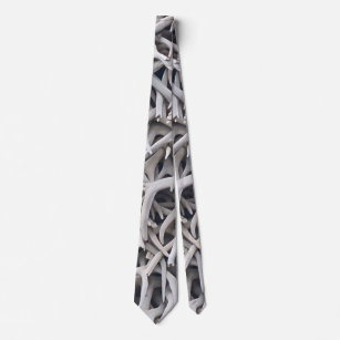 Elch-Geweih-Muster Krawatte