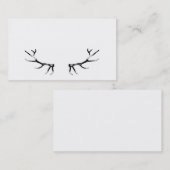 Elch-Geweih-Visitenkarte Visitenkarte (Vorne/Hinten)