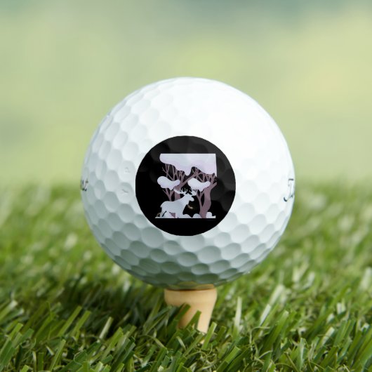 Elch Golfball (Insitu T-Shirt)