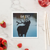 Elch got? Funny Hunter Spaß Serviette (Beispiel)