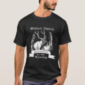 Elch. Grand Teton Nationalpark. T-Shirt (Vorderseite)