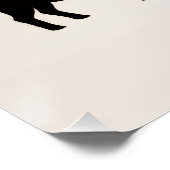 Elch-Halloween-Plakat Poster (Ecke)