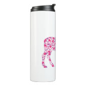 Elch-Herz Thermosbecher (Nach links gedreht)