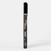 Elch-Holzschild iPhone Hülle (Rechte Seite)