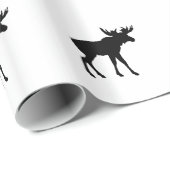 Elch-Ikone Geschenkpapier (Rolleneckpunkt)