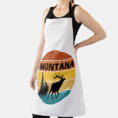 Elch im Montana-Gebirge. Jäger Schürze (InSitu)