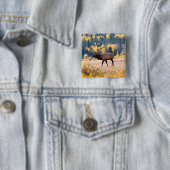 Elch im Rocky Mountain National Park, Colorado Button (Beispiel)