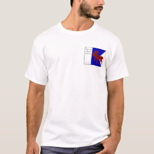 Elch-Insel-Taucher - Alphaflagge T-Shirt