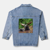 Elch Jeansjacke (Rückseite)