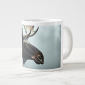 Elch Jumbo-Tasse (Vorderseite Rechts)