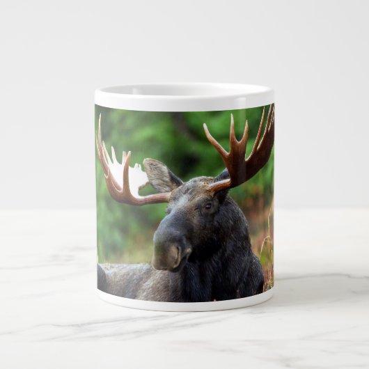 Elch Jumbo-Tasse (Vorderseite)