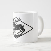 Elch  Jumbo-Tasse (Vorderseite Rechts)