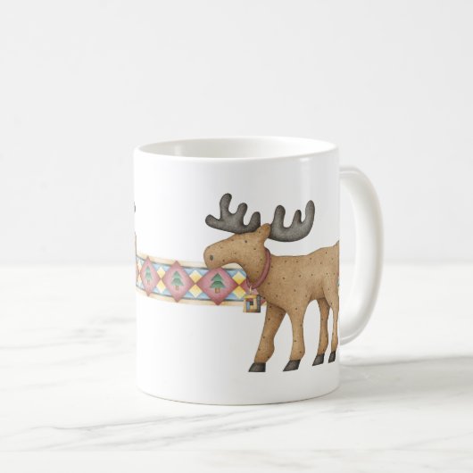 Elch Kaffeetasse (VorderseiteRechts)
