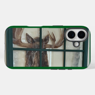 Elch Kunst Designed iPhone 16 Hülle Case