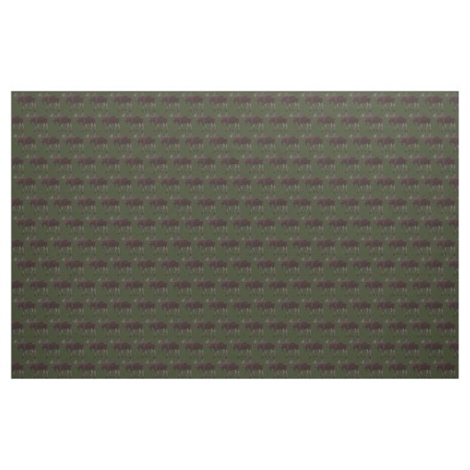 Elch-Kunst-Gewebe-Tier-Gewebe-Baumwolle oder Poly Stoff (Fat Quarter (45,7 x 55,9 cm))