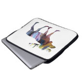 Elch-Kunst Laptopschutzhülle (Vorne Knopf)